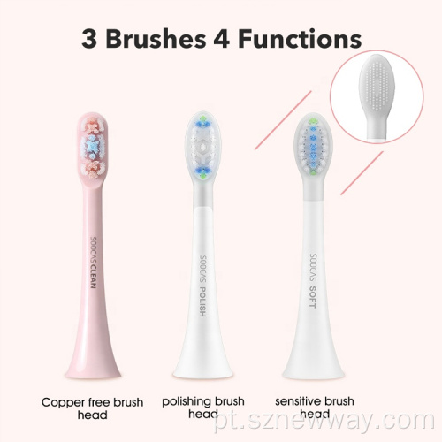 SOOCAS X3U Sonic Toothbrush Automático Rápido Carregável